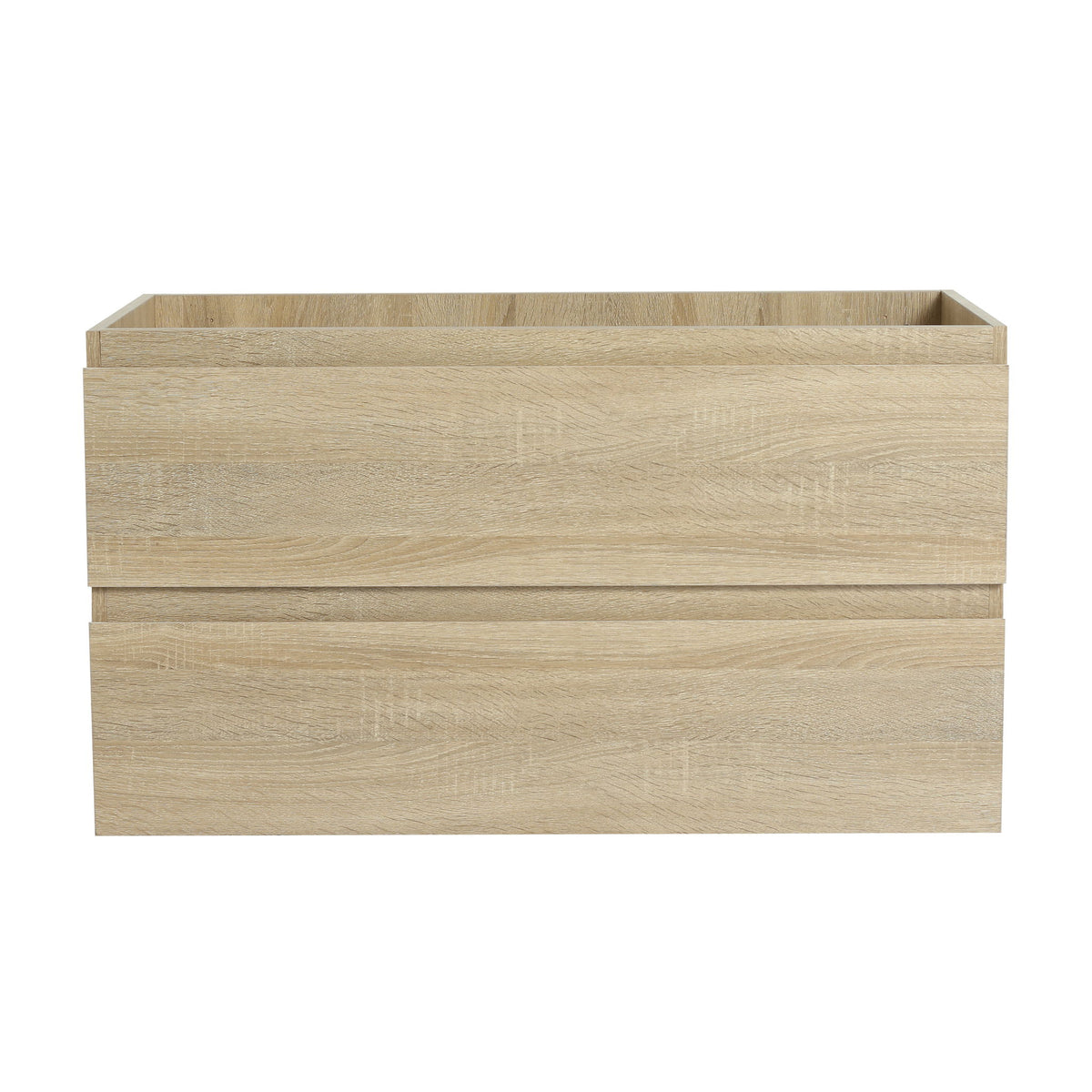 Wall Mounted Bathroom Vanity And Sink, 2 Soft Close Drawers
