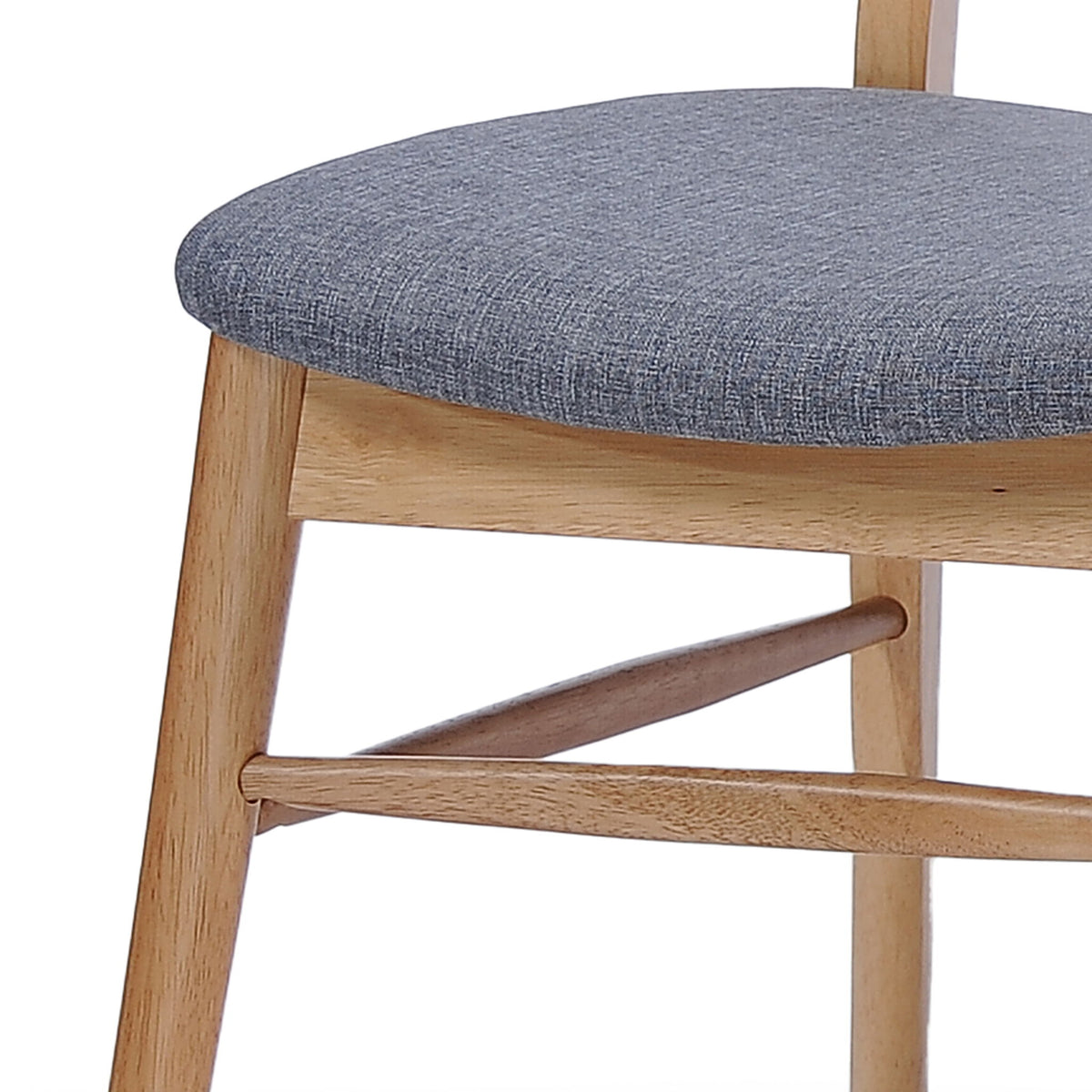 Dining Chair (Set of 2) - Natural / Gray