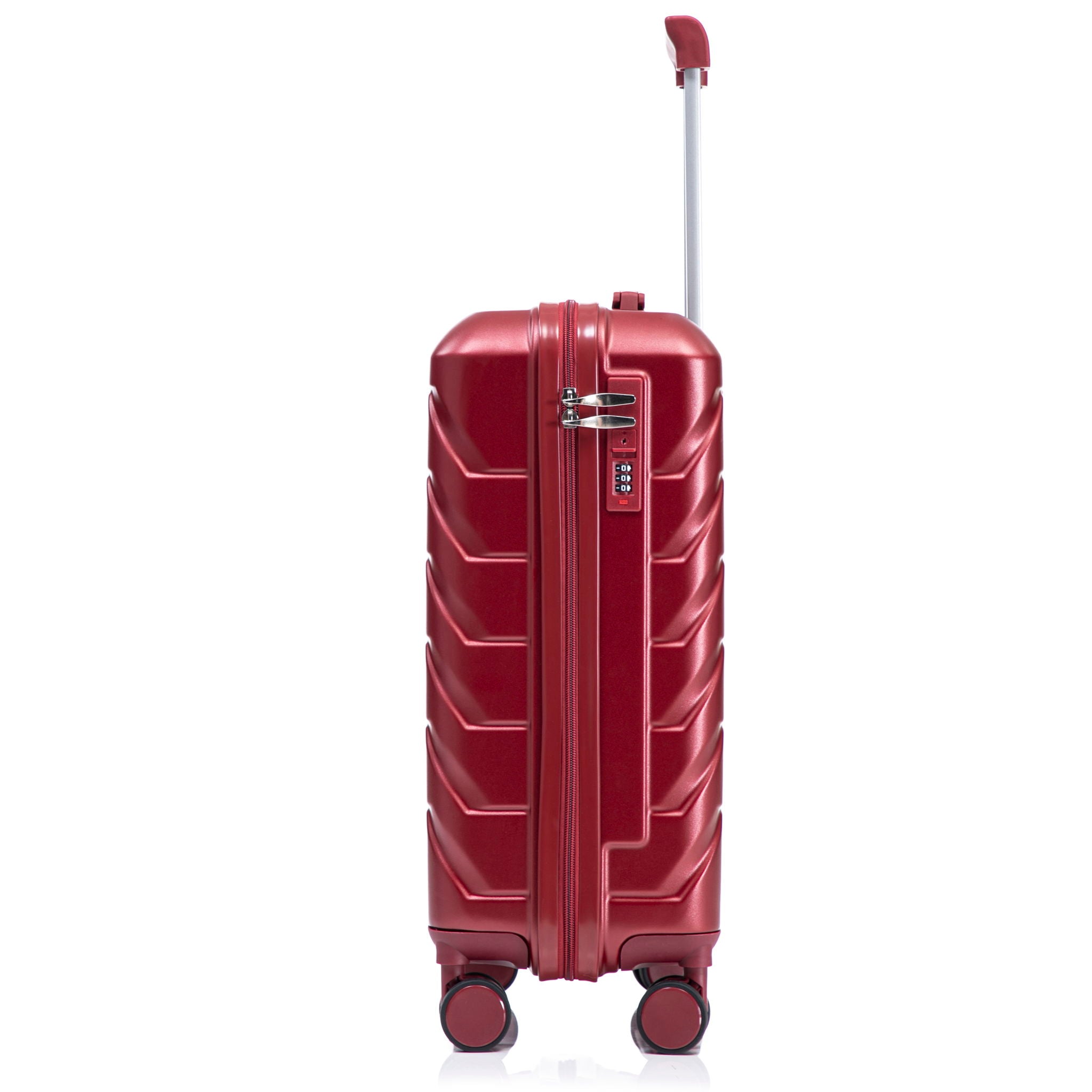 Spinner Luggage Set With Combination Lock