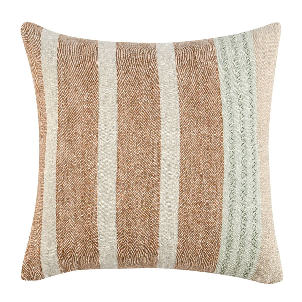 Sherry - BW Pillow - Hazel/ Natural