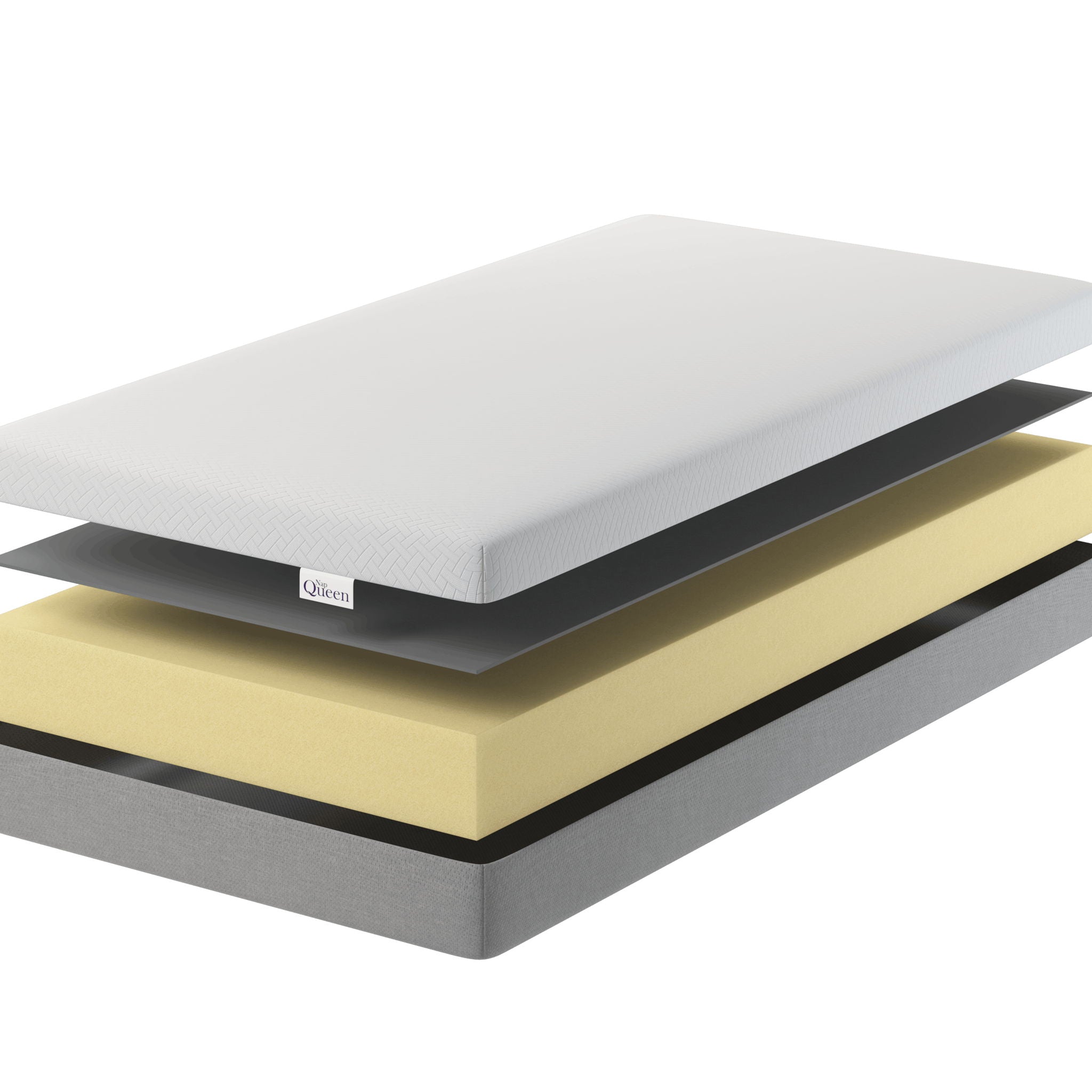 6" Memory Foam Mattress With Responsive Support And Breathable Cover