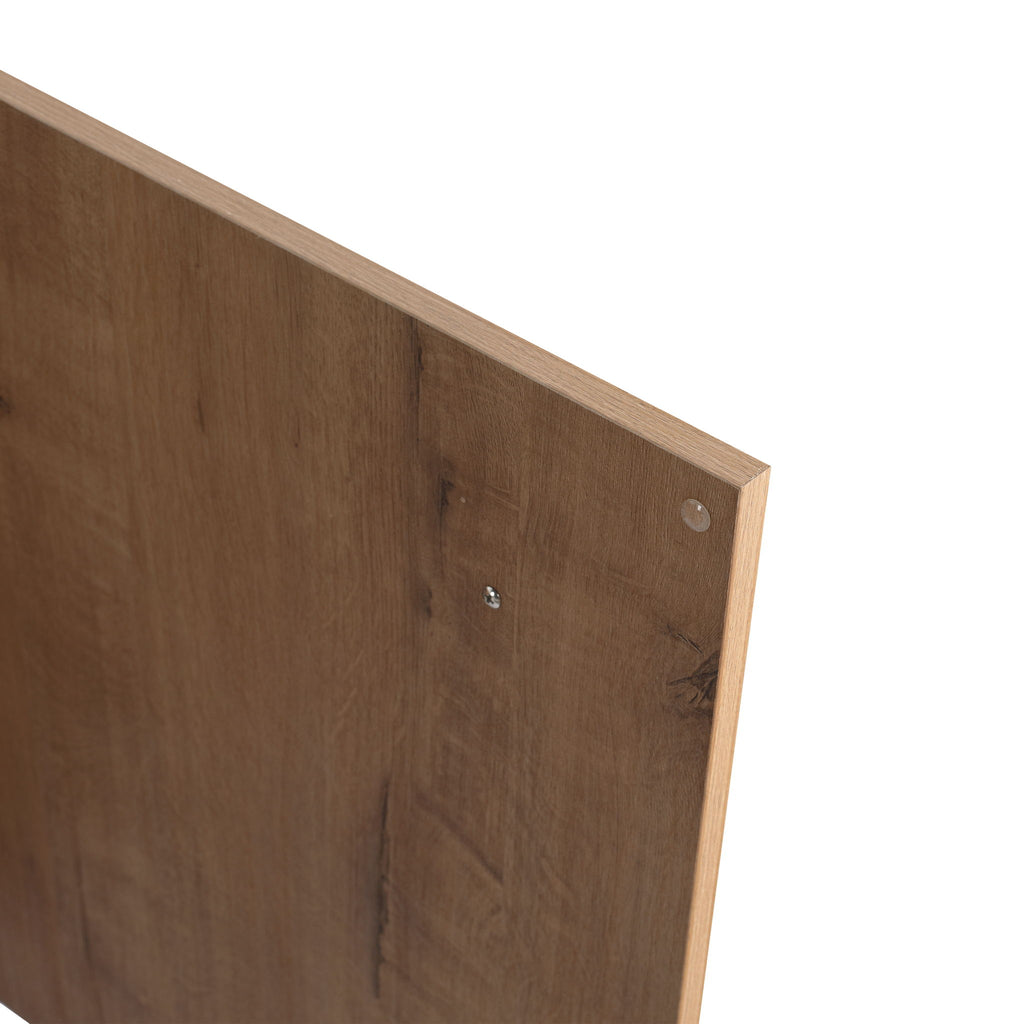 60" Freestanding Bathroom Vanity With Double Sink, Soft Close Doors, 3 Drawers - Imitative Oak