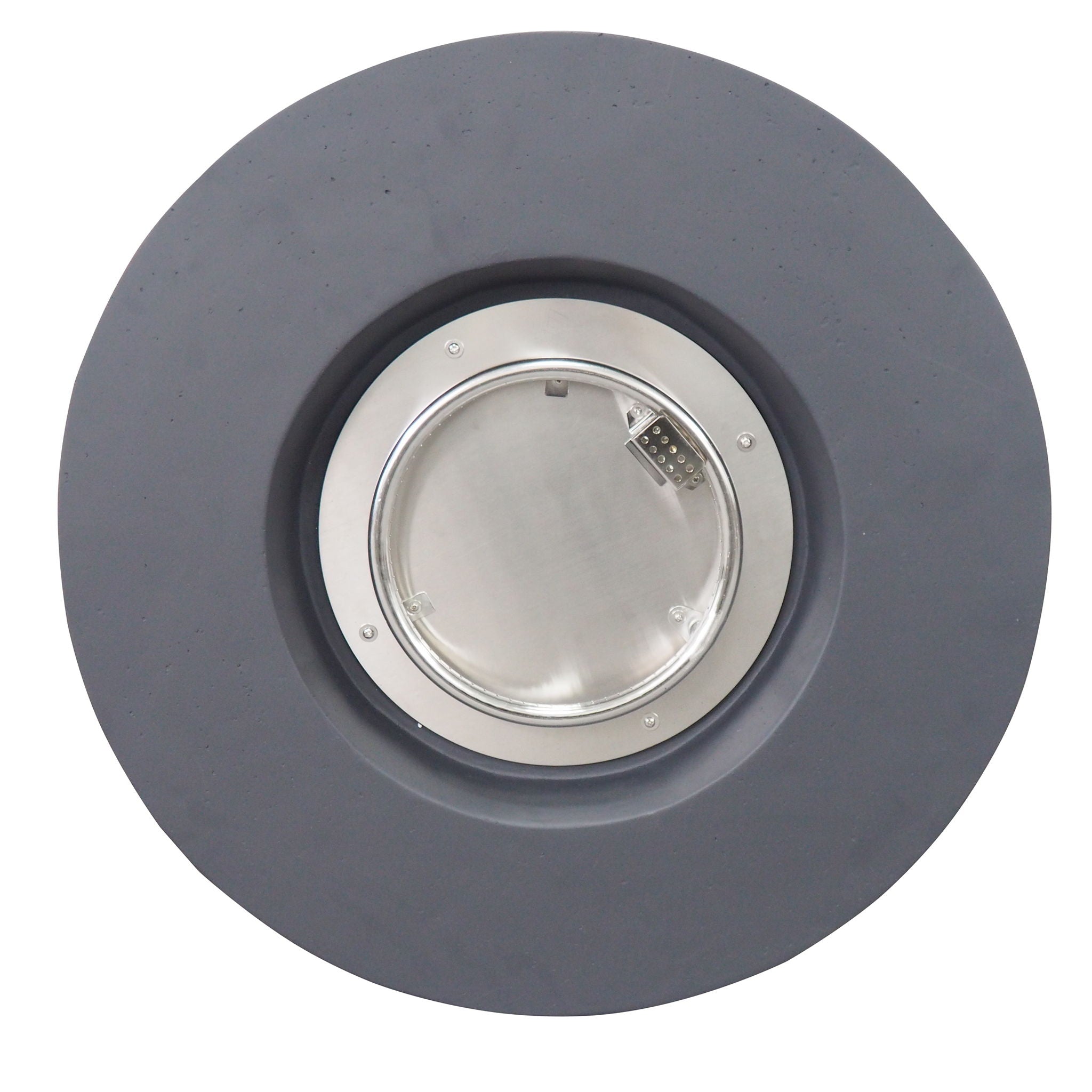 Round Iron Fire Pit With 40, 000 Btu