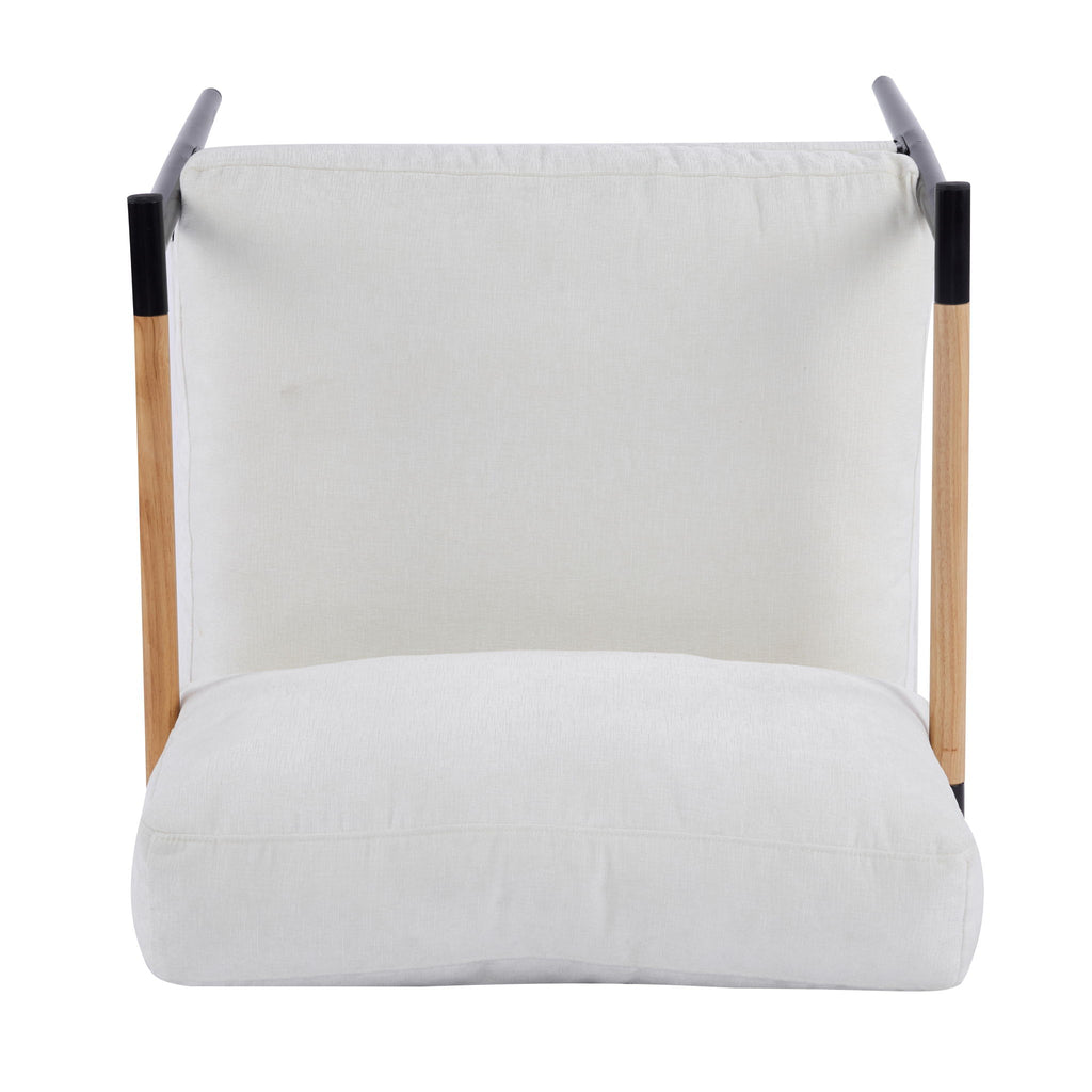 Modern Accent Chair With Cushions, Cozy Seating