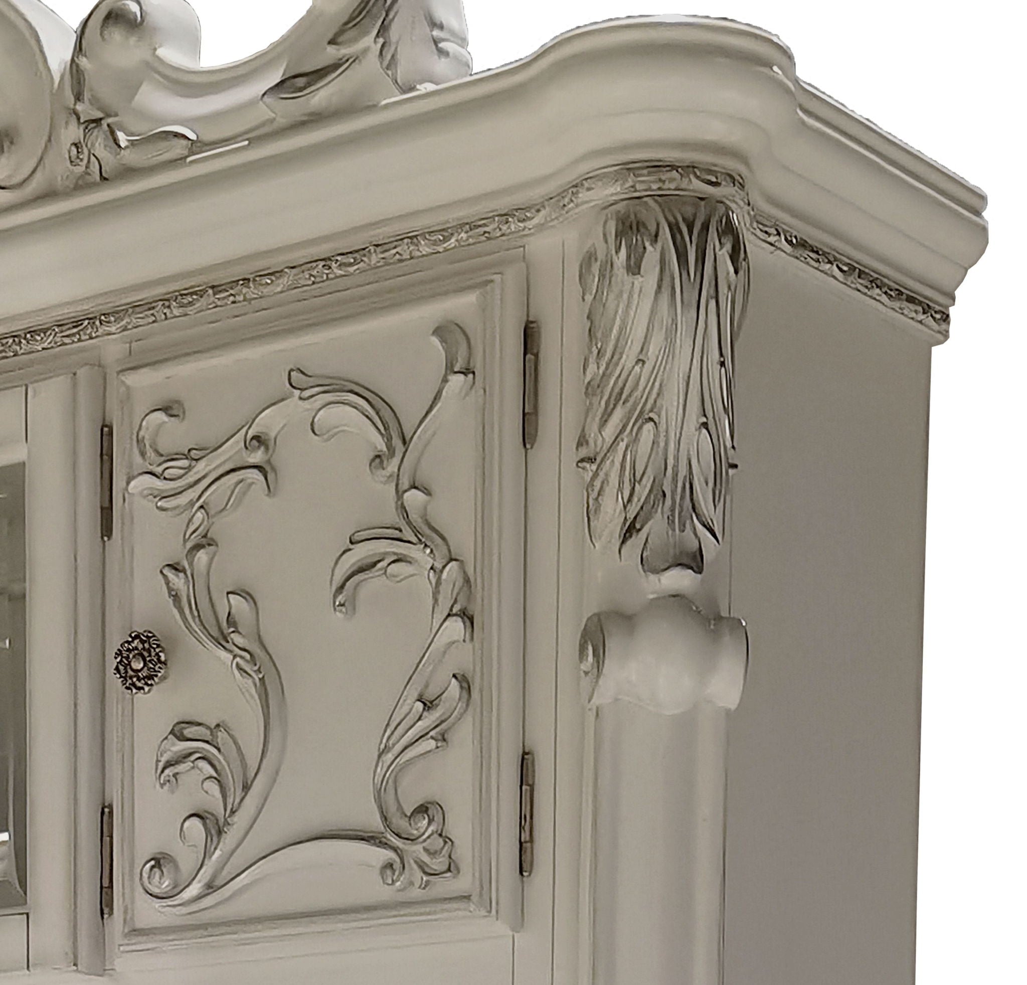 Dresden - Computer Desk Hutch - White