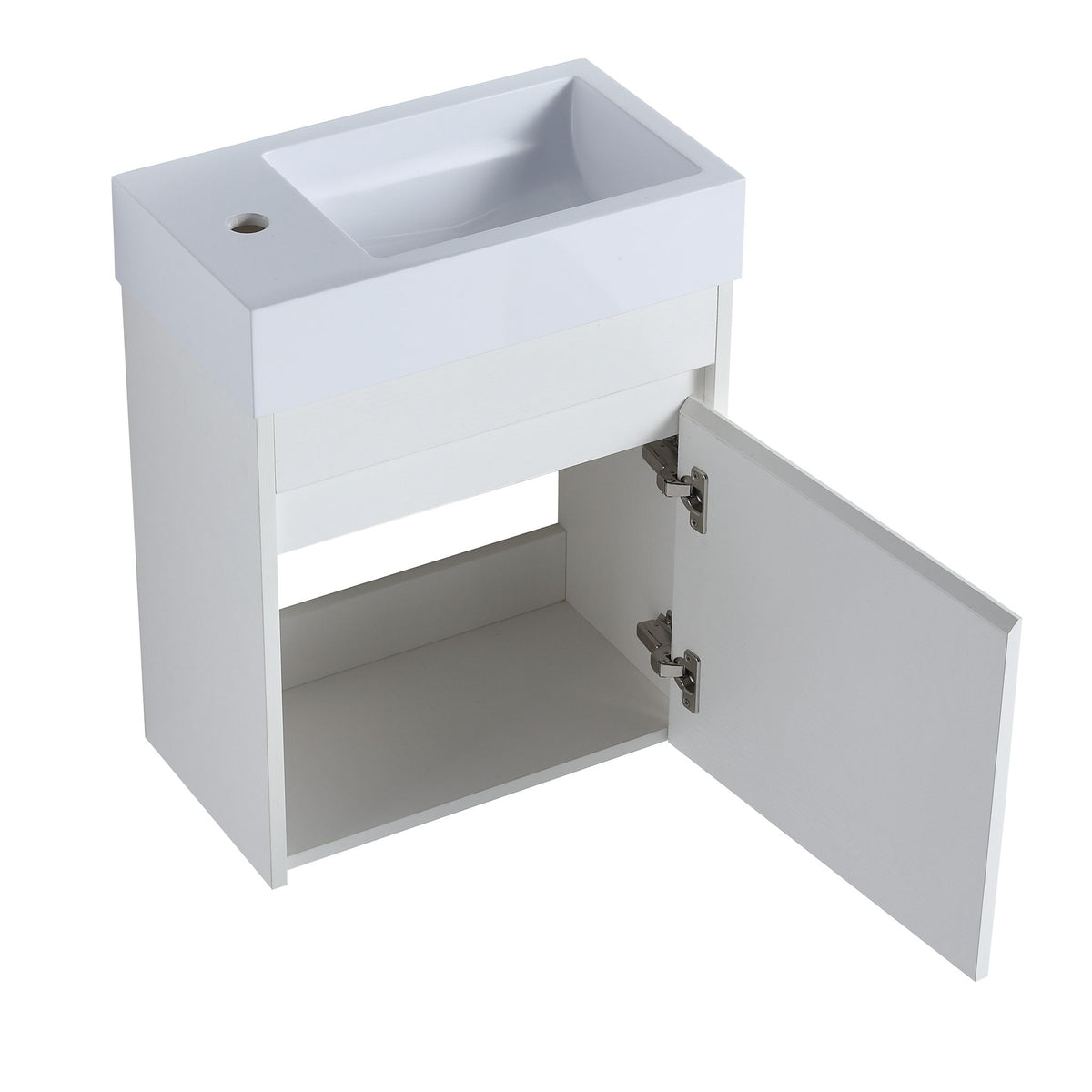 Sink Floating Bathroom Vanity With Soft Close Cabinet Door