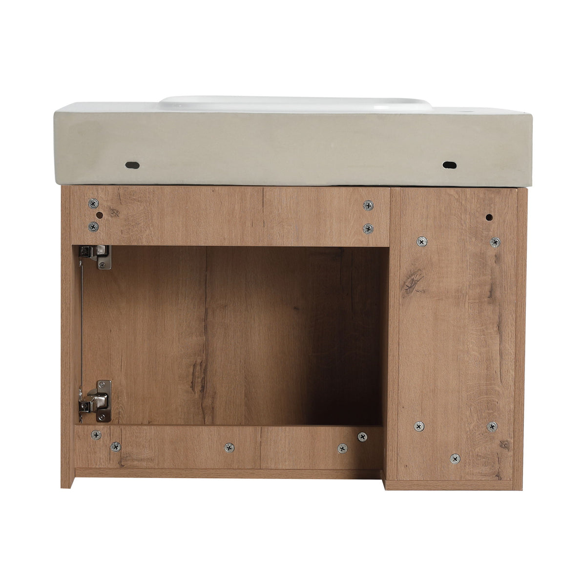 Sleek Design Freestanding Bathroom Vanity With Sink, Soft Close Door