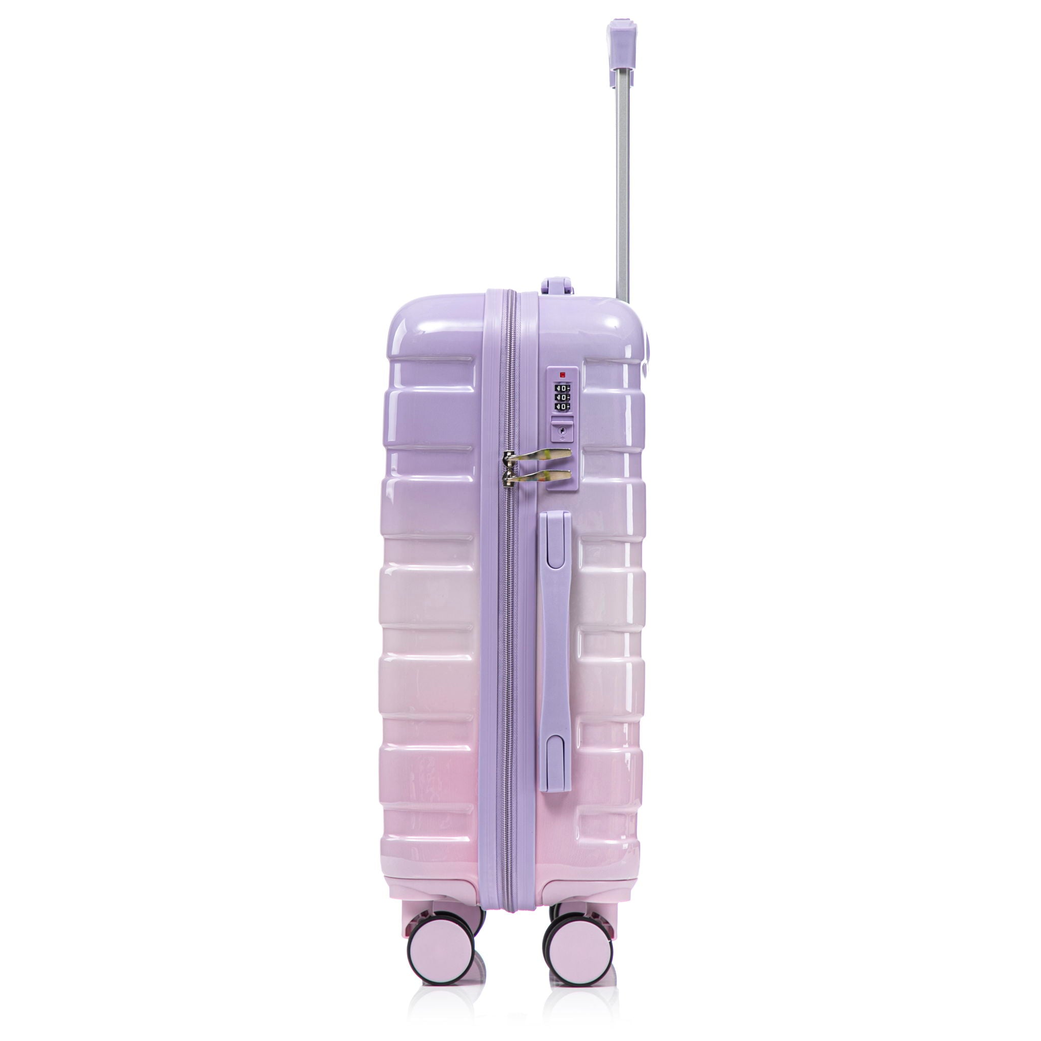 Luggage Set 14" / 20" With Combination Lock And Cosmetic Case