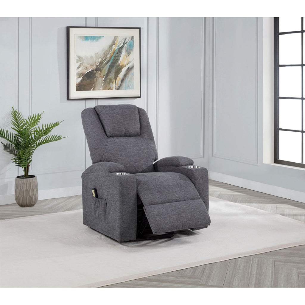 Power Lift Massage Recliner With Heat And Remote Control