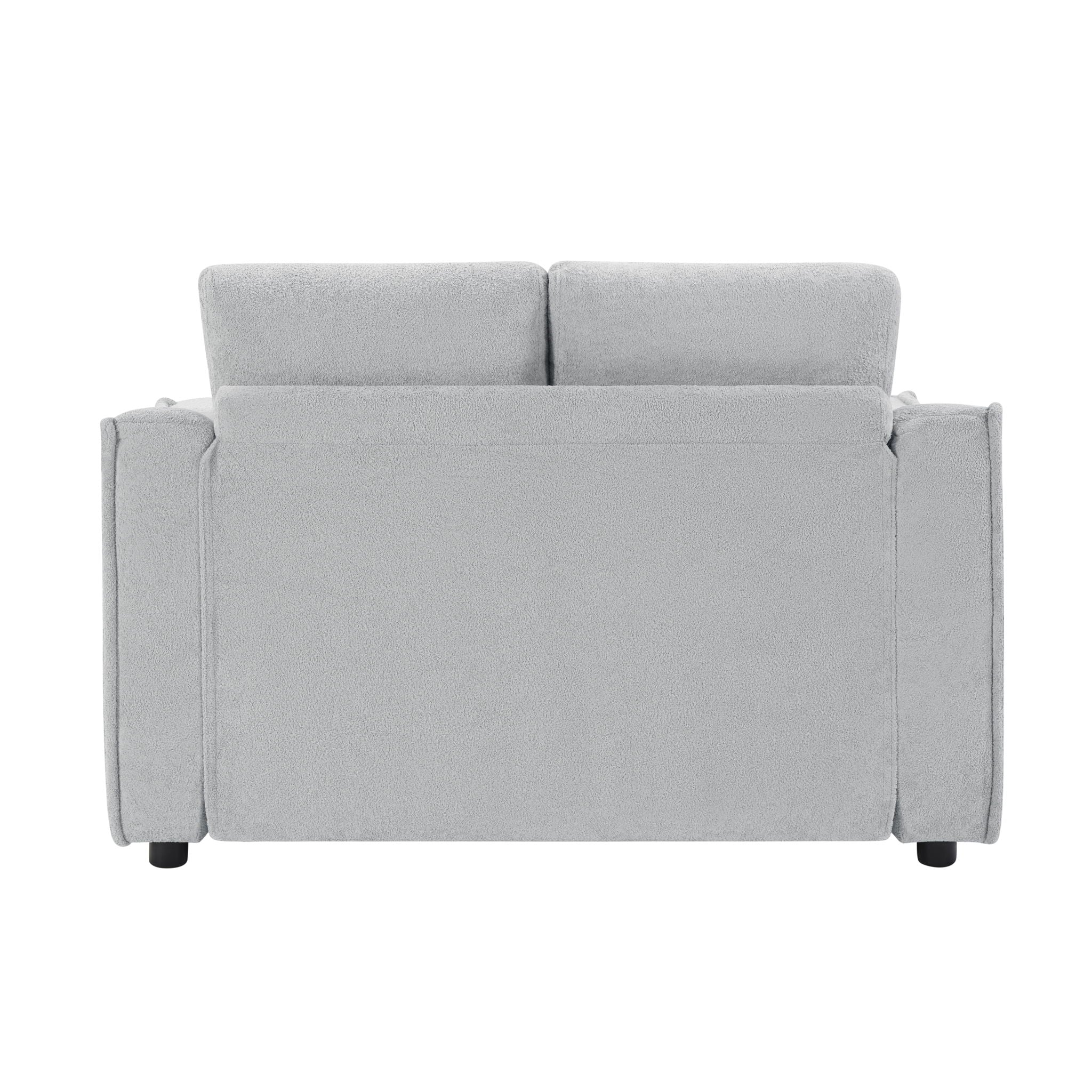 Modern Chaise Sofa With Hidden Storage For Living Room