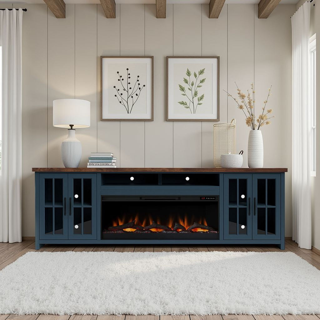 Nantucket - Fireplace TV Stand Console