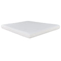 6" Firm Gel Memory Foam Mattress With Cooling Technology - White - Full