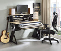 Eleazar - Music Recording Studio Desk - Natural Oak