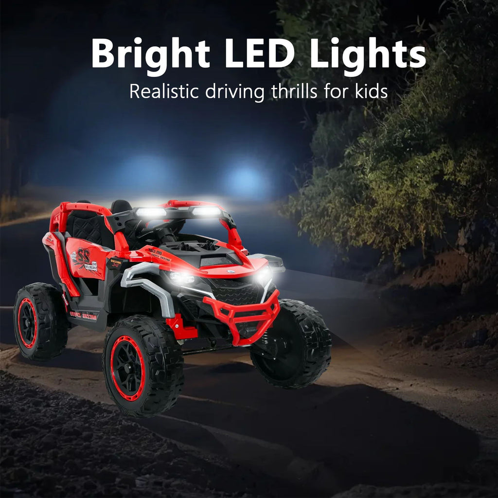 Ride On Kids Electric Truck With Remote Control, Front & Rear Suspension