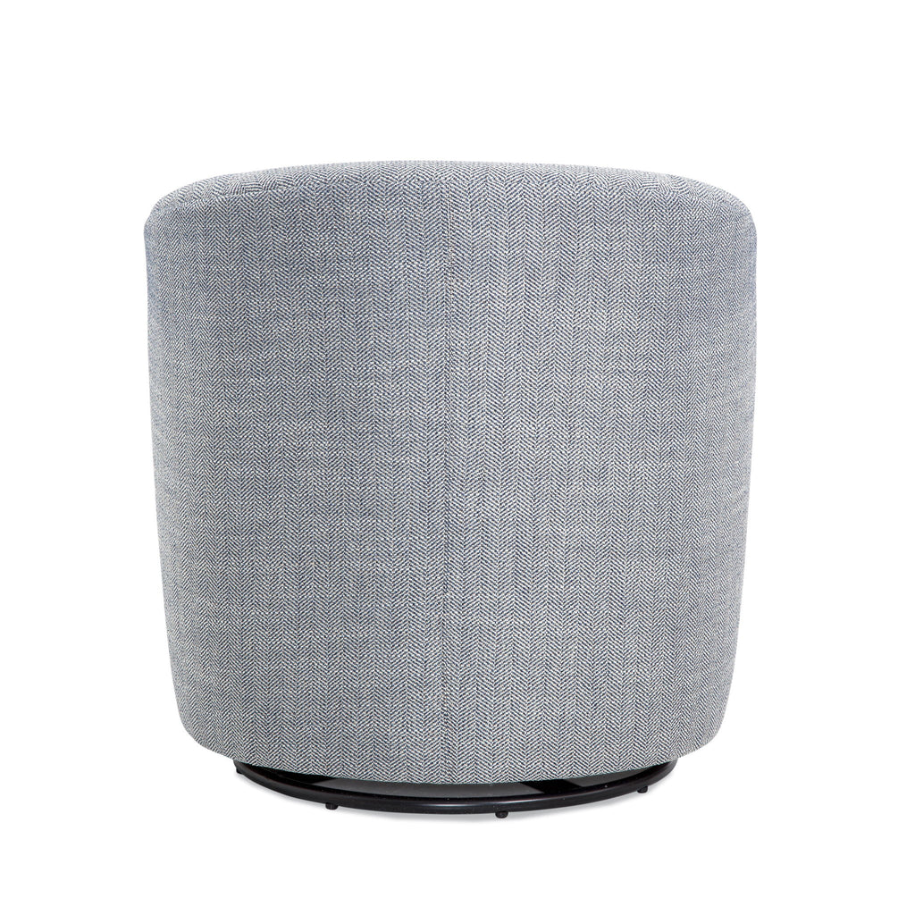 Lainey - Swivel Barrel Chair With 360 Degree Rotation