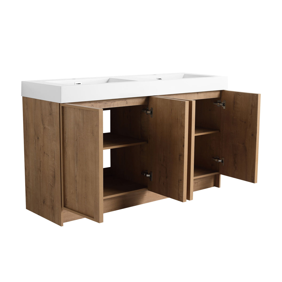 Freestanding Bathroom Vanity With Sink, Soft Close Doors
