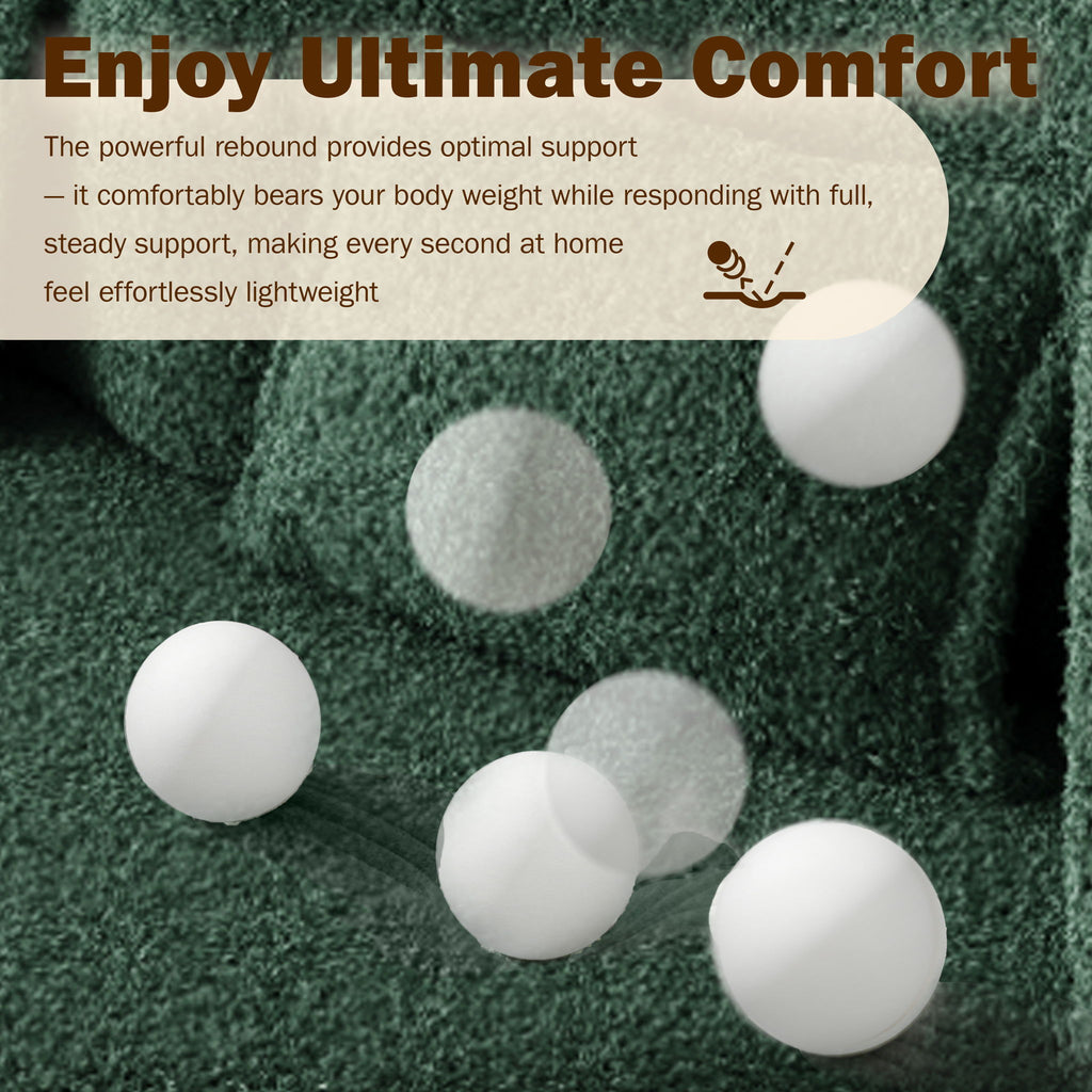 Modern Floor Sleeper Sofa Bed With 2 Pillows, Convertible Twin Size Folding Mattress For Living Room
