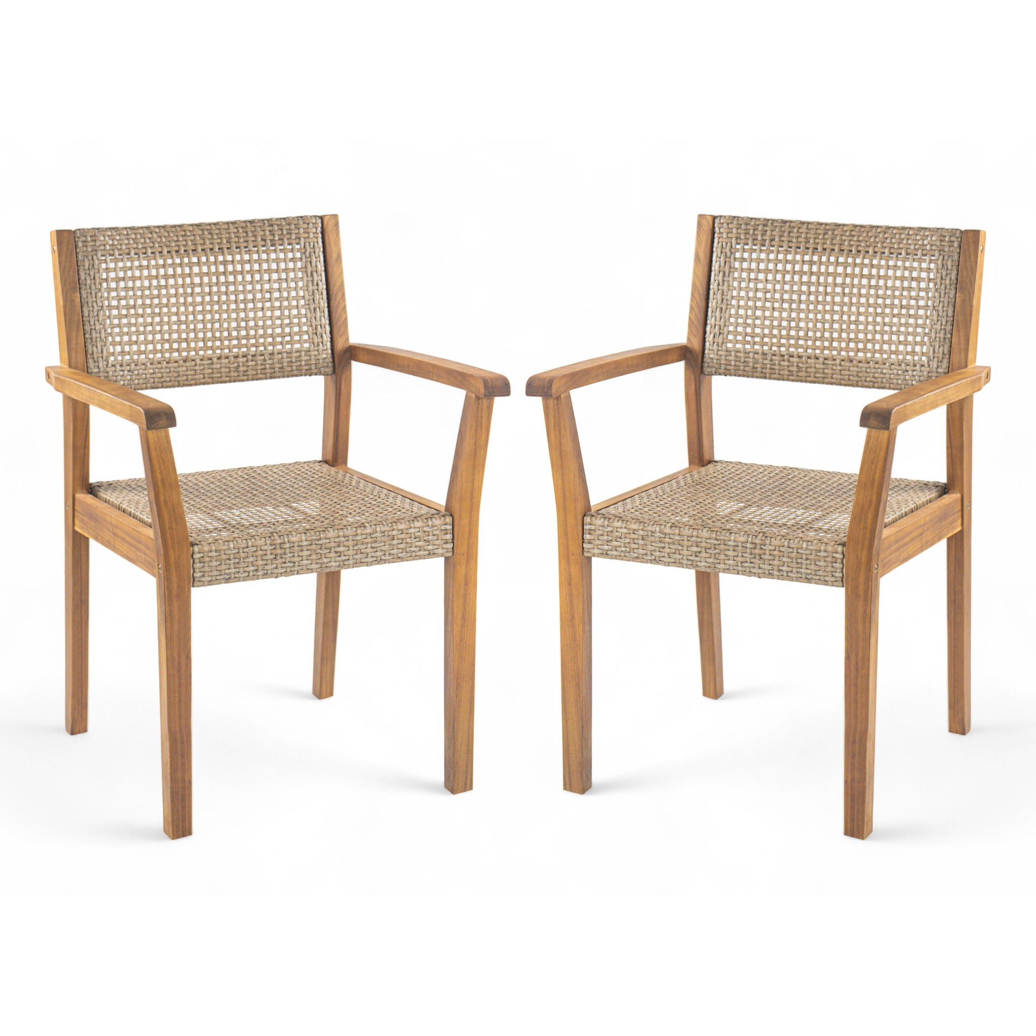 Amaris - Outdoor Dining Chair (Set of 2) - Teak