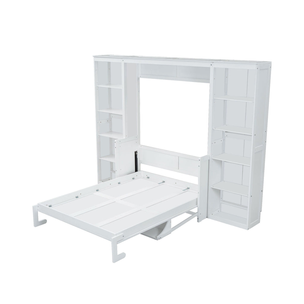 Murphy Bed With Desk And Bookshelf