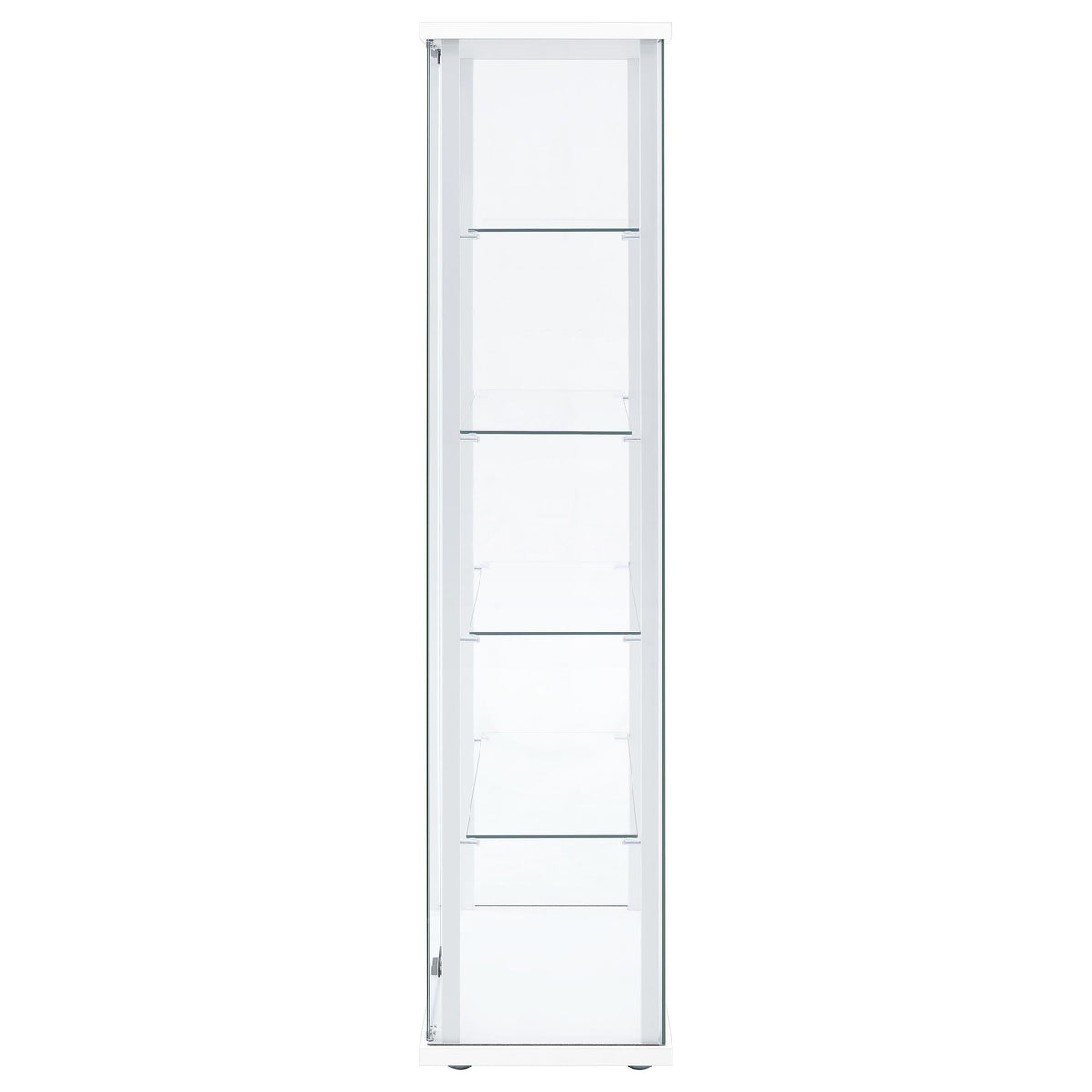 Hyacinth - 4 Shelf Curio Cabinet