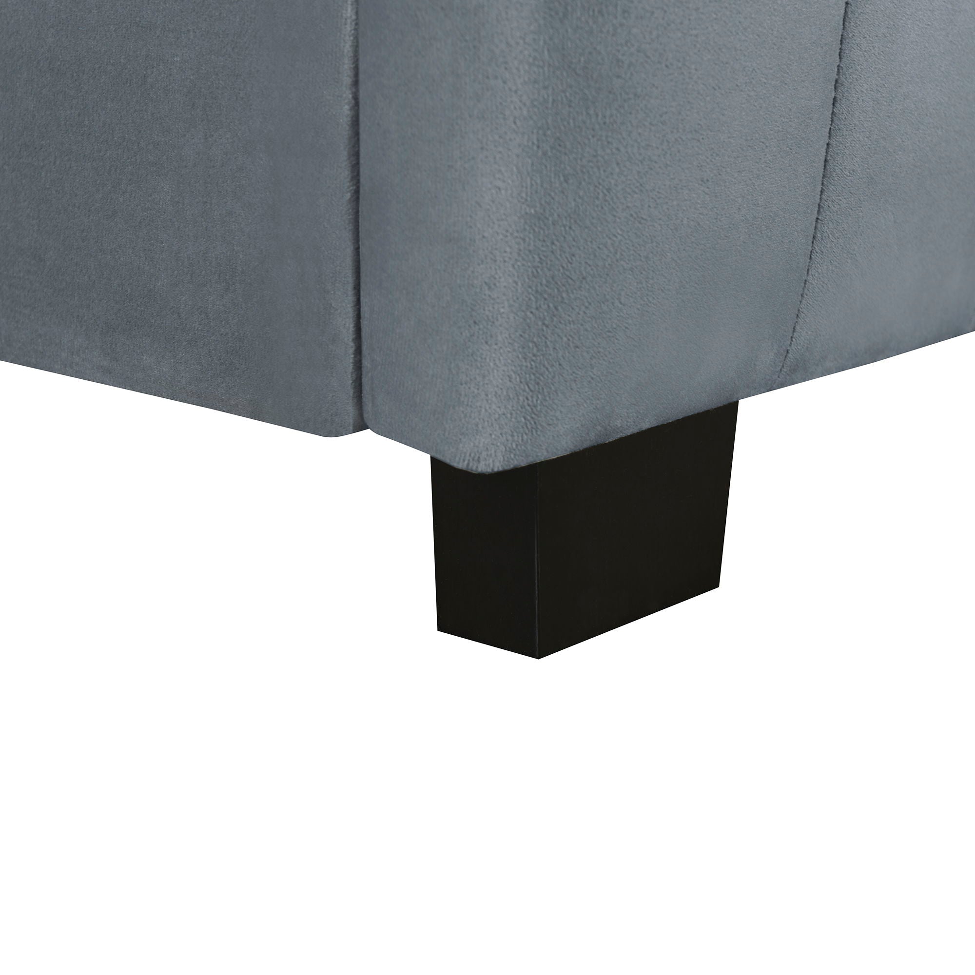 Upholstered Design Platform Bed With Trundle