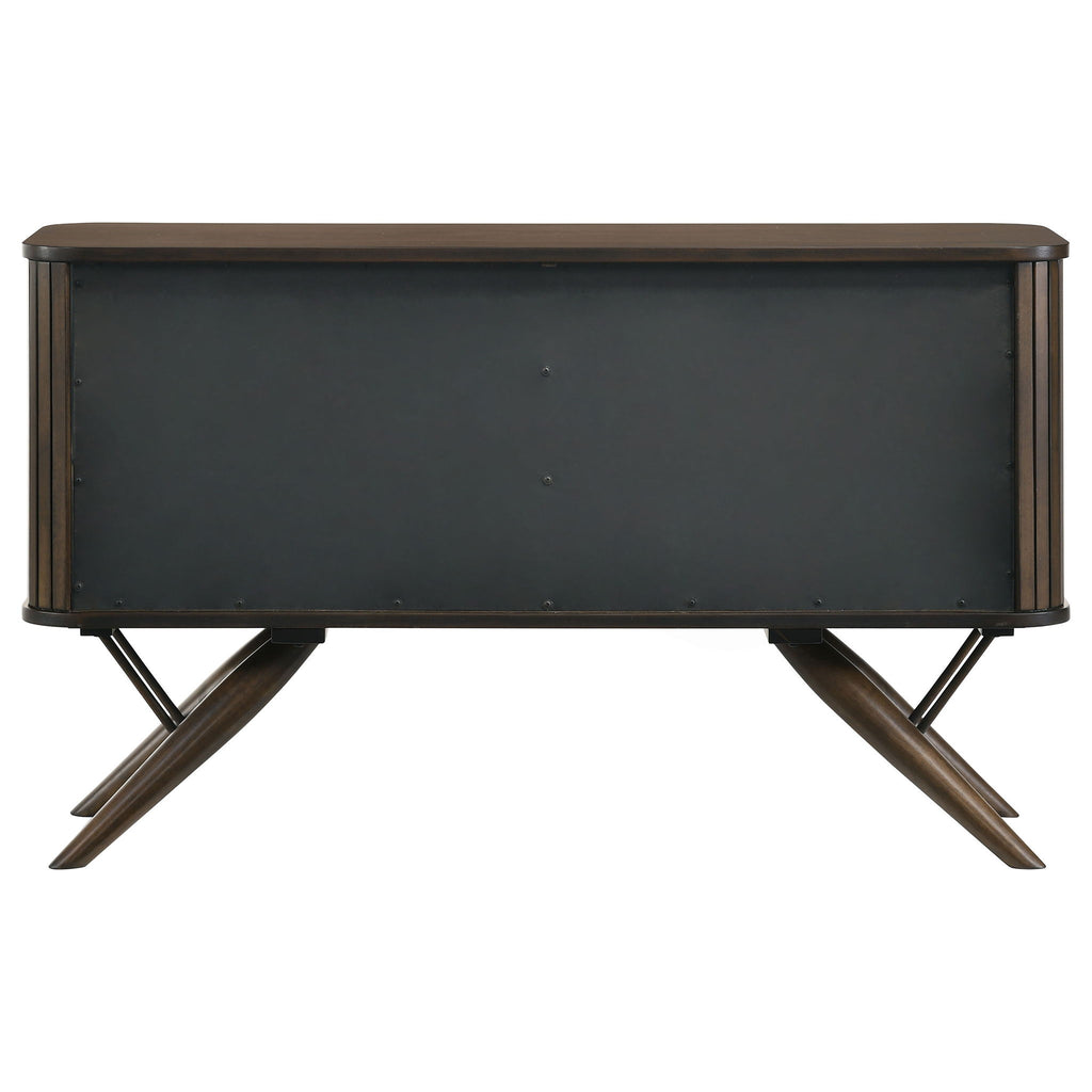 Wes - 2 Door Sideboard Buffet Storage Cabinet - Walnut