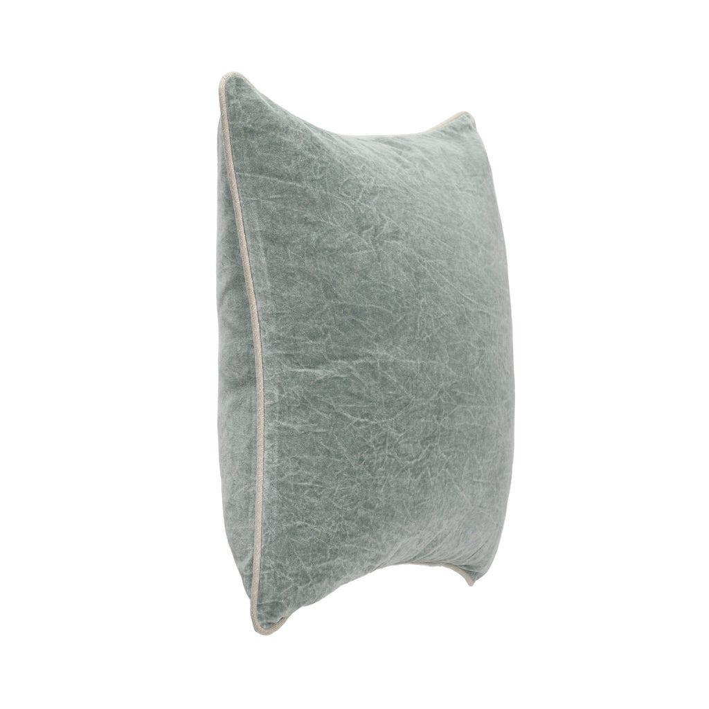 Heirloom Velvet - SLD Pillow - Bay Green