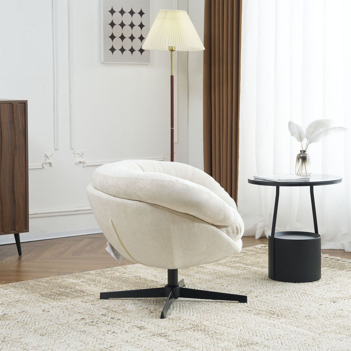 Modern Office Chair With 360 Degree Swivel