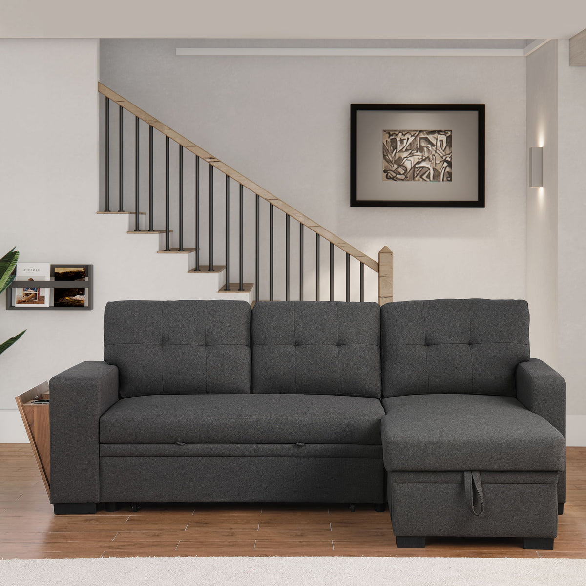 3 Piece Upholstered Sectional