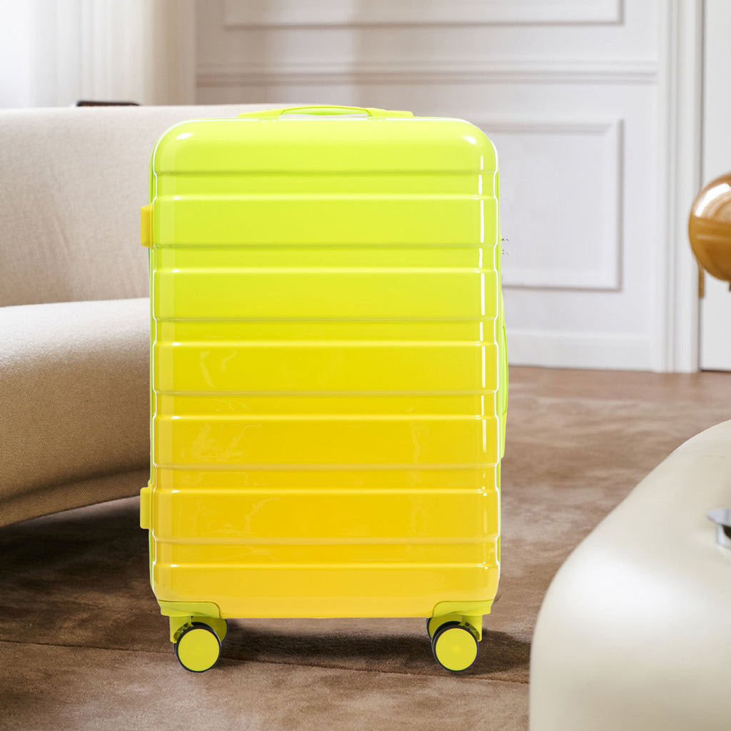 Luggage Set 20" /24" /28" With Combination Lock And Silent Wheels
