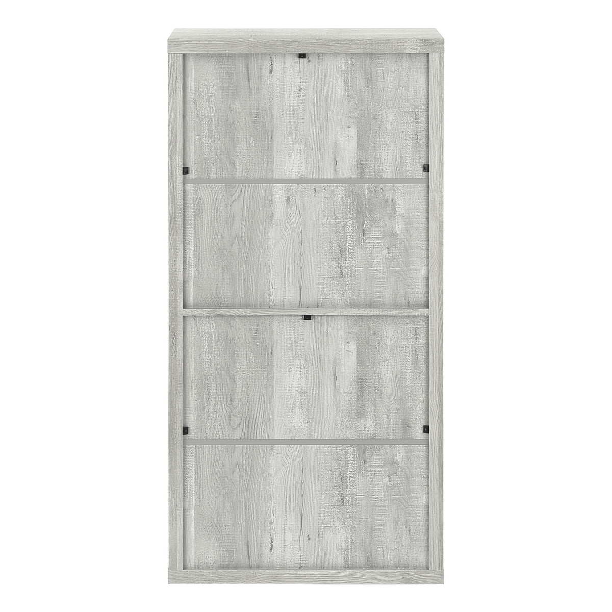 Bookshelf, Bookcase, Etagere, 5 Tier, For Office, Contemporary & Modern - Gray