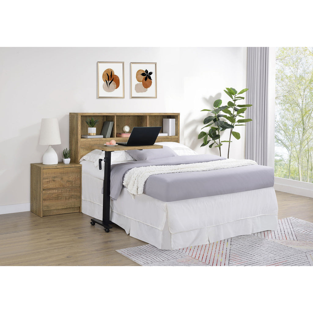Geary - Bookcase Headboard With Open Cubbies