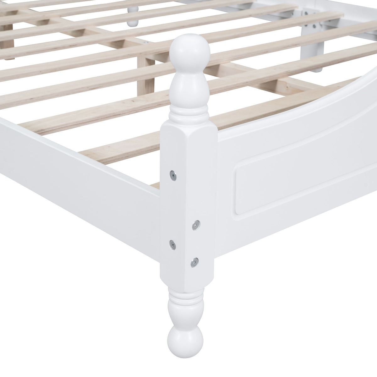 Platform Bed Frame With Slat Support