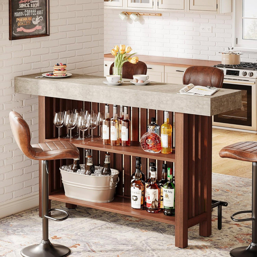 2 Tier Bar Unit, Home Pub Table