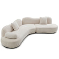 Modern Curved Modular 5 Seater Sofa