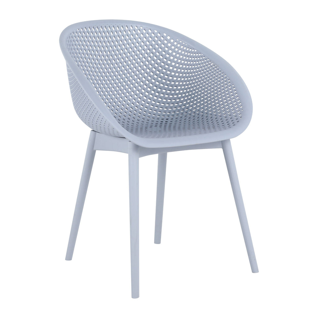 4 Pack Lounge Chair Set With Long Table