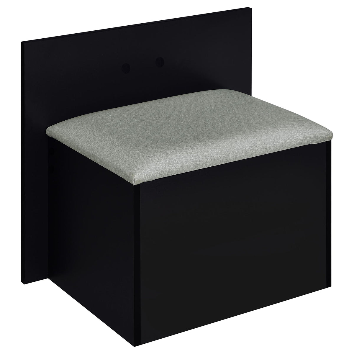 Kerr - 2 Drawer Makeup Vanity Table With Mirror And Stool