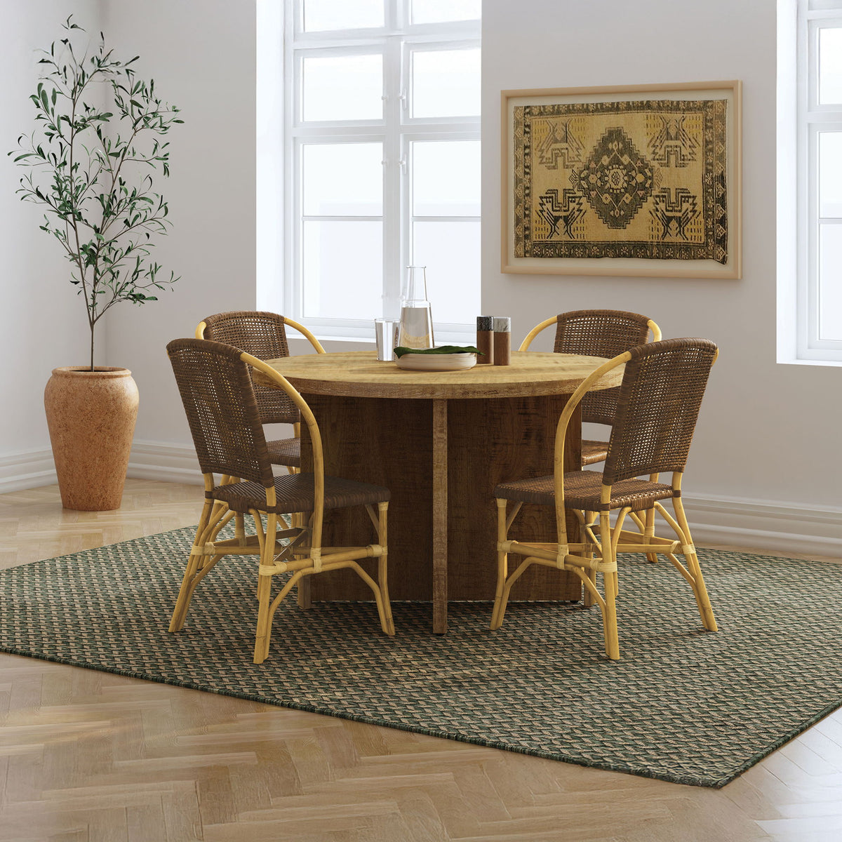Chaucer - Dining Side Chair (Set of 2) - Brown