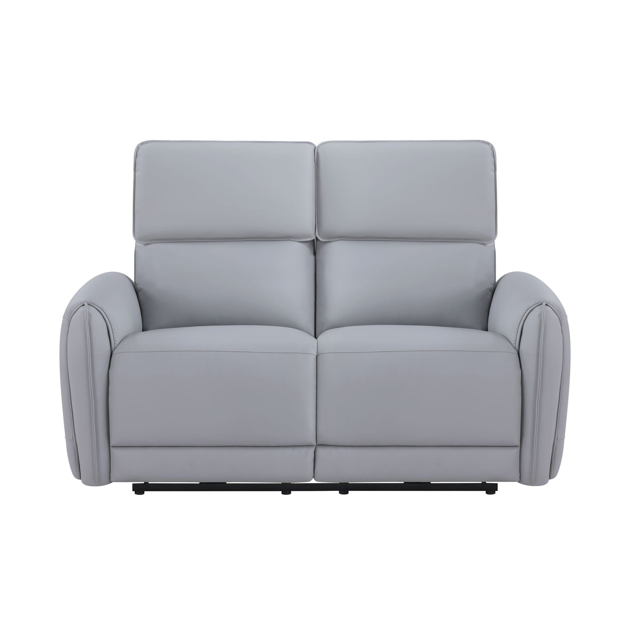 Jeromie - Power Motion Loveseat With USB Port - Gray