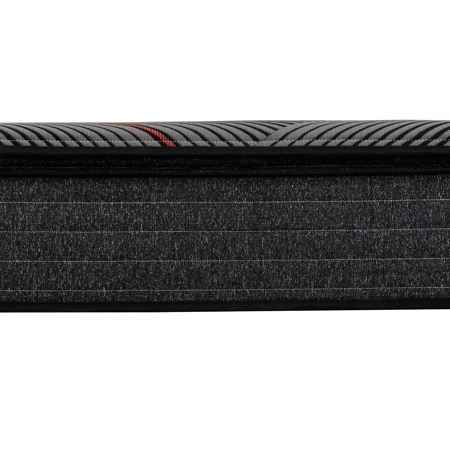 15" Euro Top Gel Memory Foam Hybrid Mattress With Pocket Coils, Cooling & Edge Support - Black - Queen