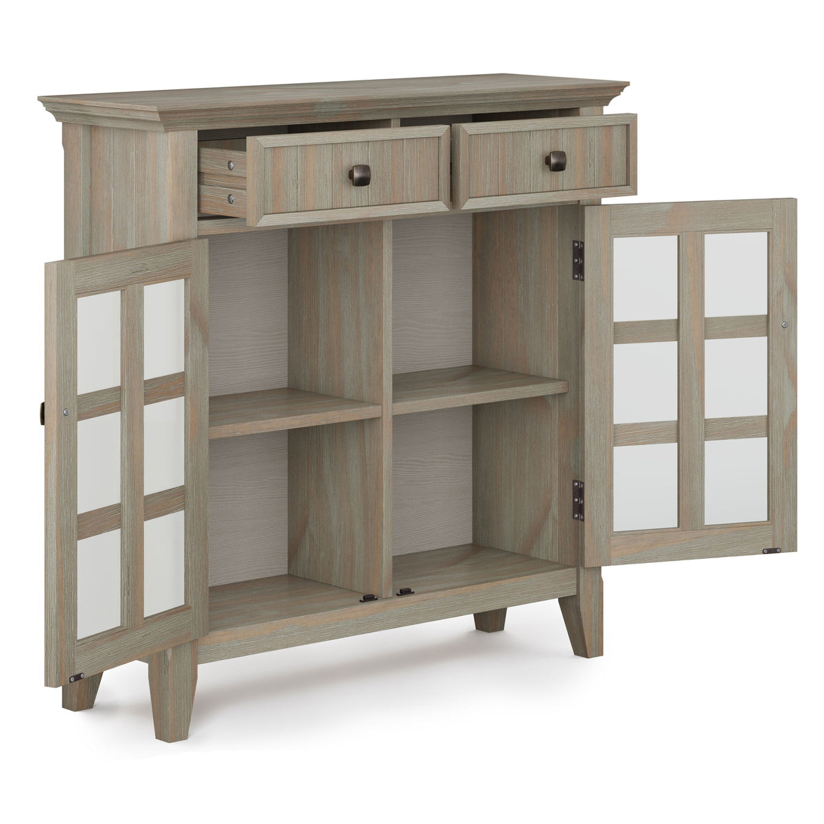 Acadian - Entryway Storage Cabinet - Light Brown