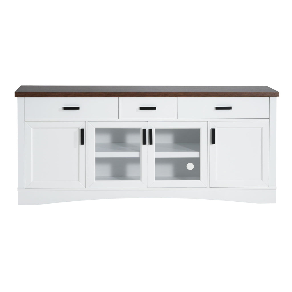 Modern TV Console & Adjustable Shelves