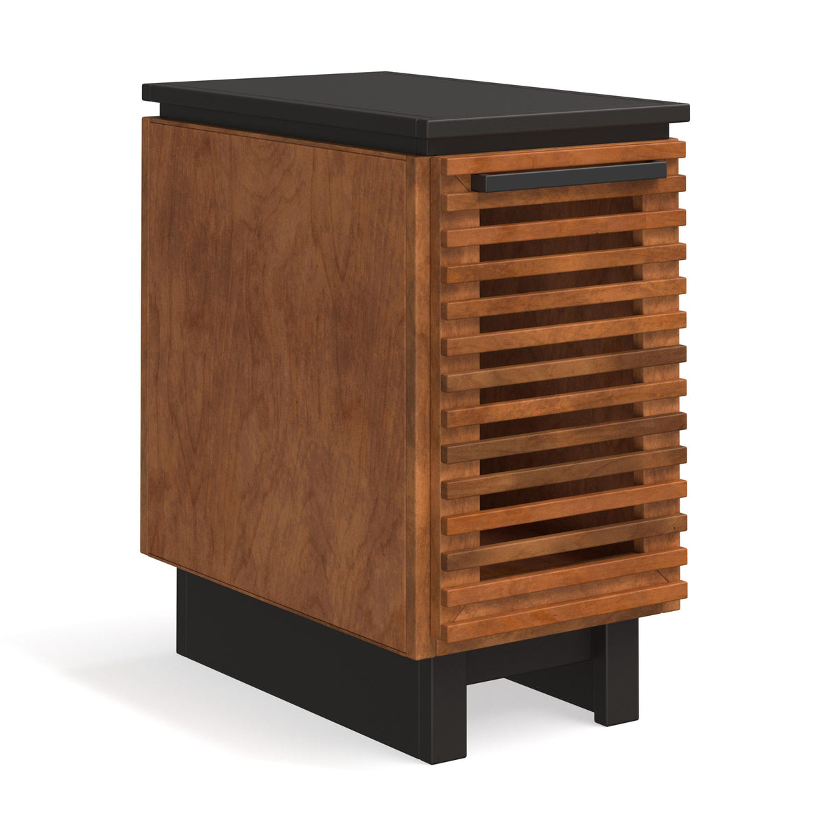 Chairside Table - Black / Bourbon