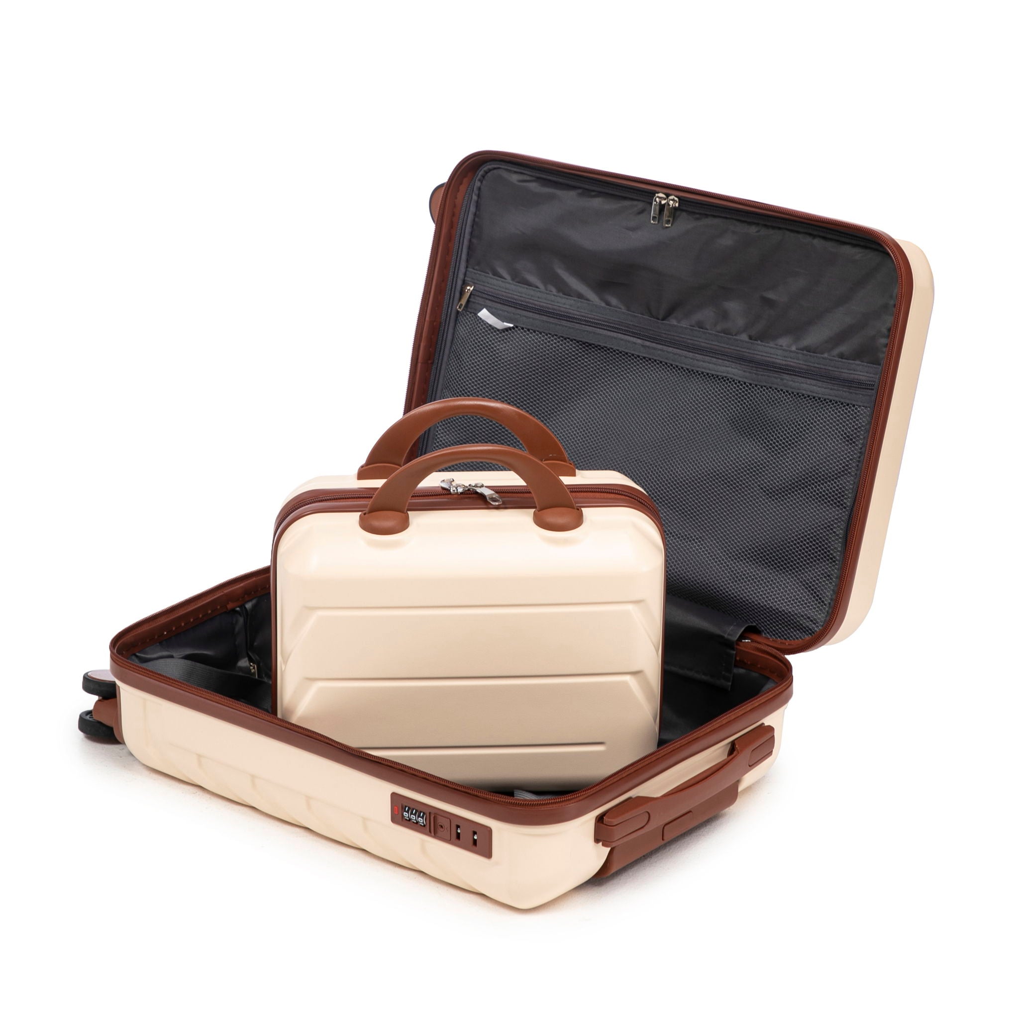 Spinner Luggage Set & Combination Lock