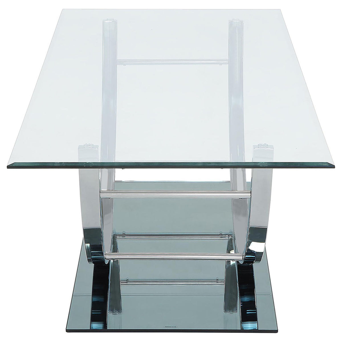 Garrett - 2 Piece Coffee Table Set - Chrome