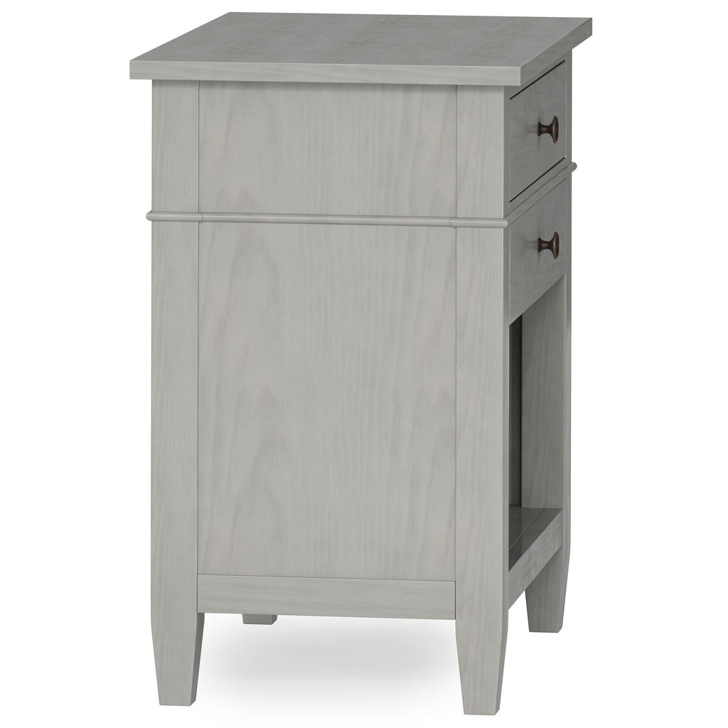Carlton - Bedside Table - Gray