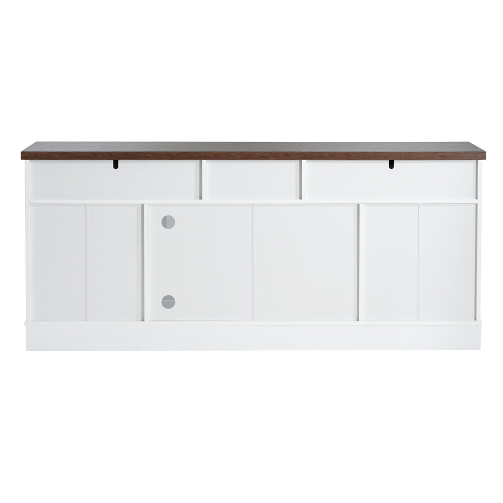 Modern TV Console & Adjustable Shelves