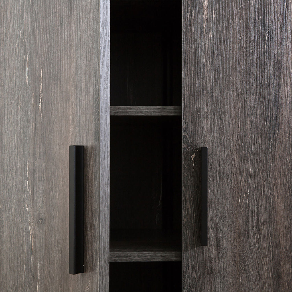 Mia - Farmhouse Shoe Cabinet With 6 Shelves