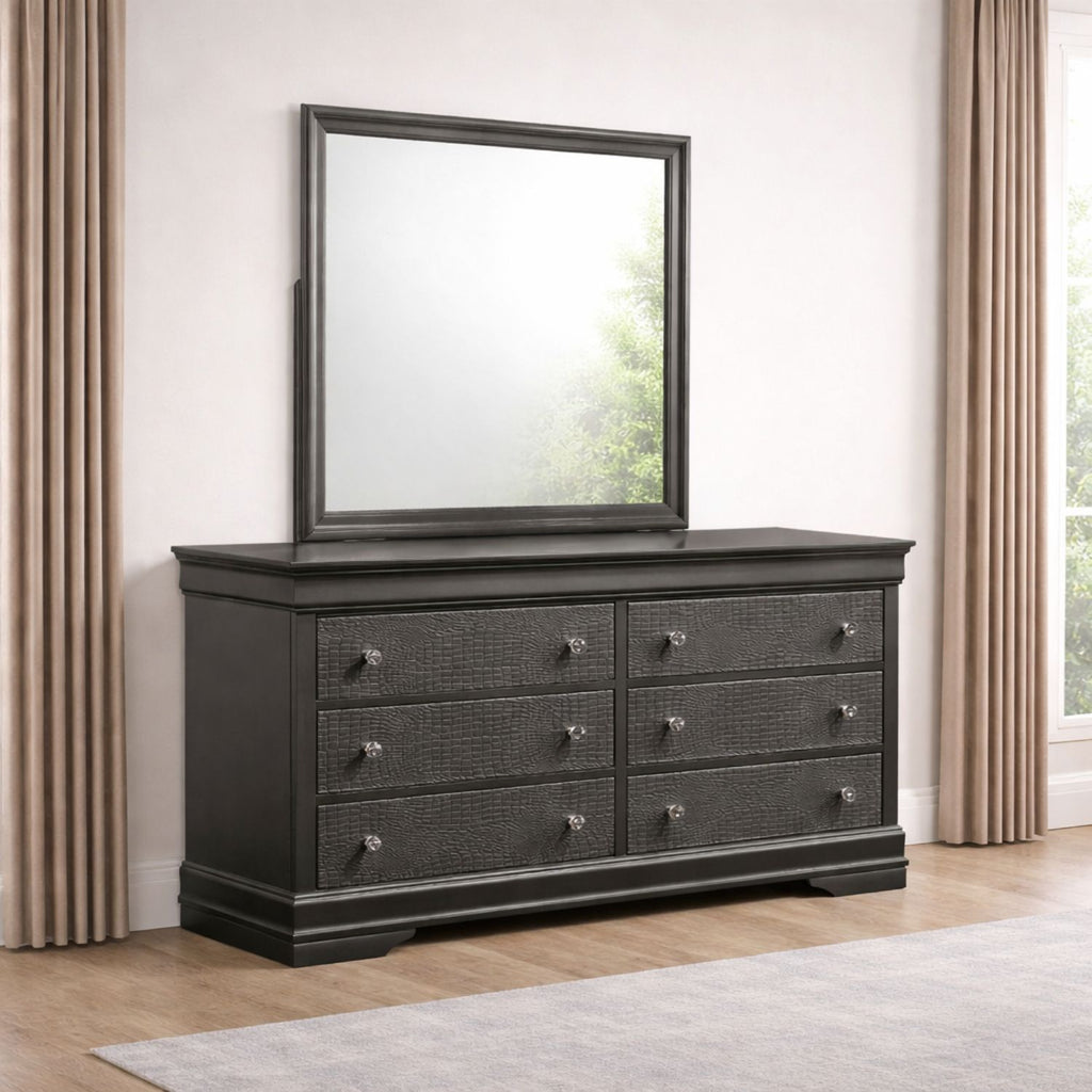Blaze - Modern 6 Drawer Dresser