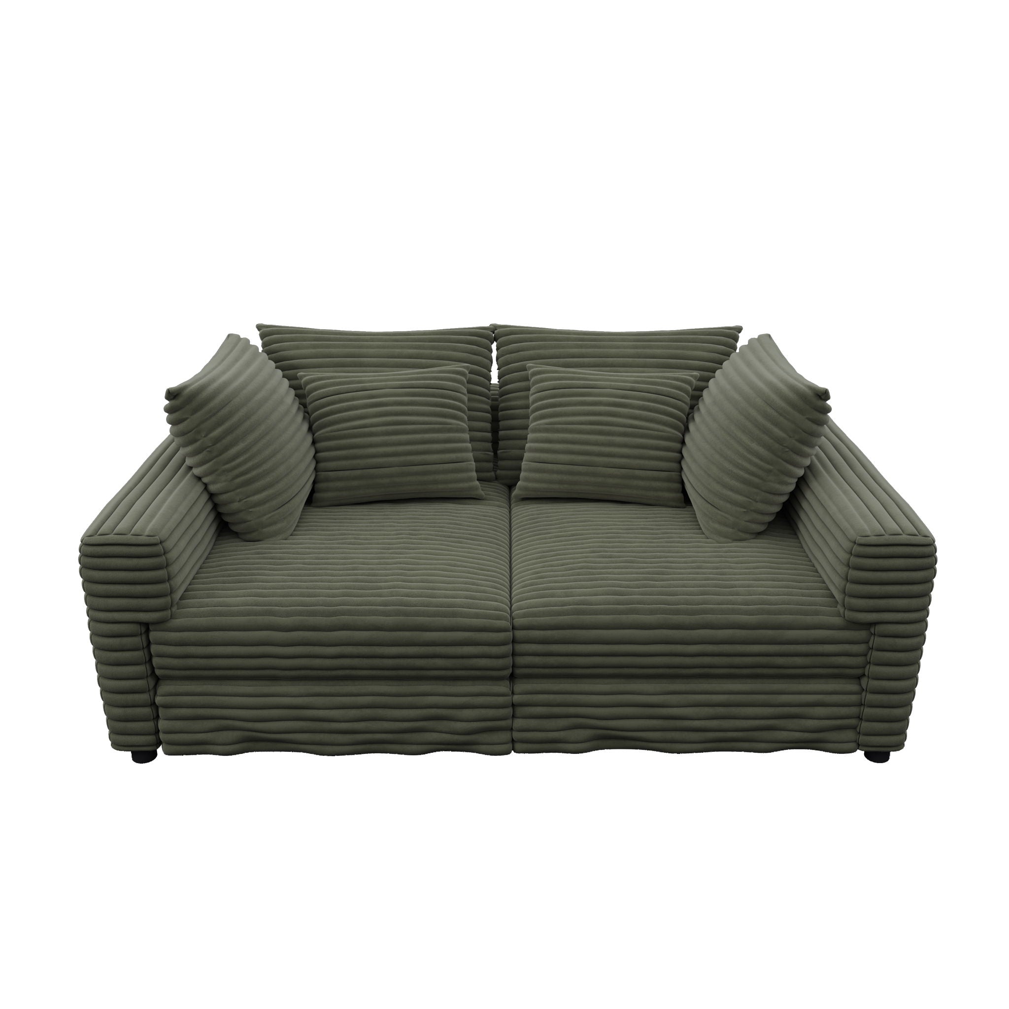 4 Seat Sofa, Deep Seat Couches With Soft Pillows